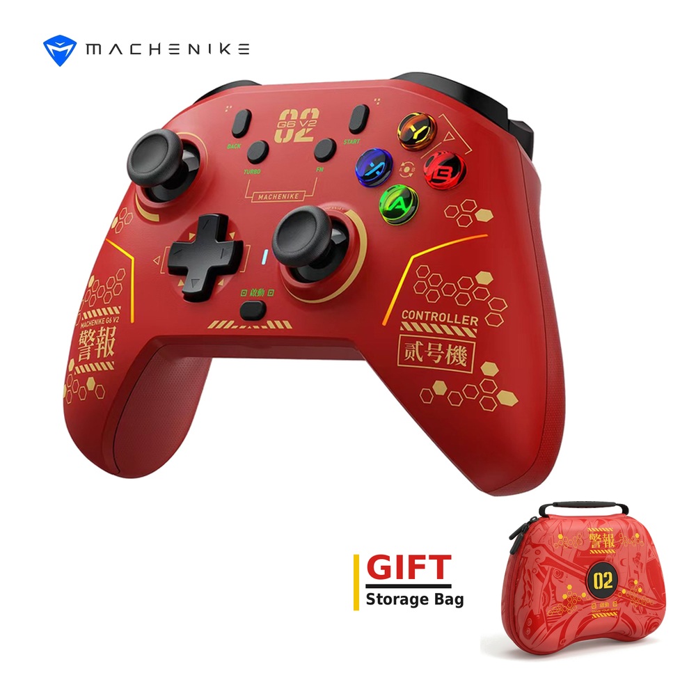Board Game Android - MACHENIKE G6V2 ไตรโหมดเกมแพดคอนโทรลเลอร์ไร้สายสำหรับนินเทนโดสวิตช์ 2 TMR จอยสติ๊ก