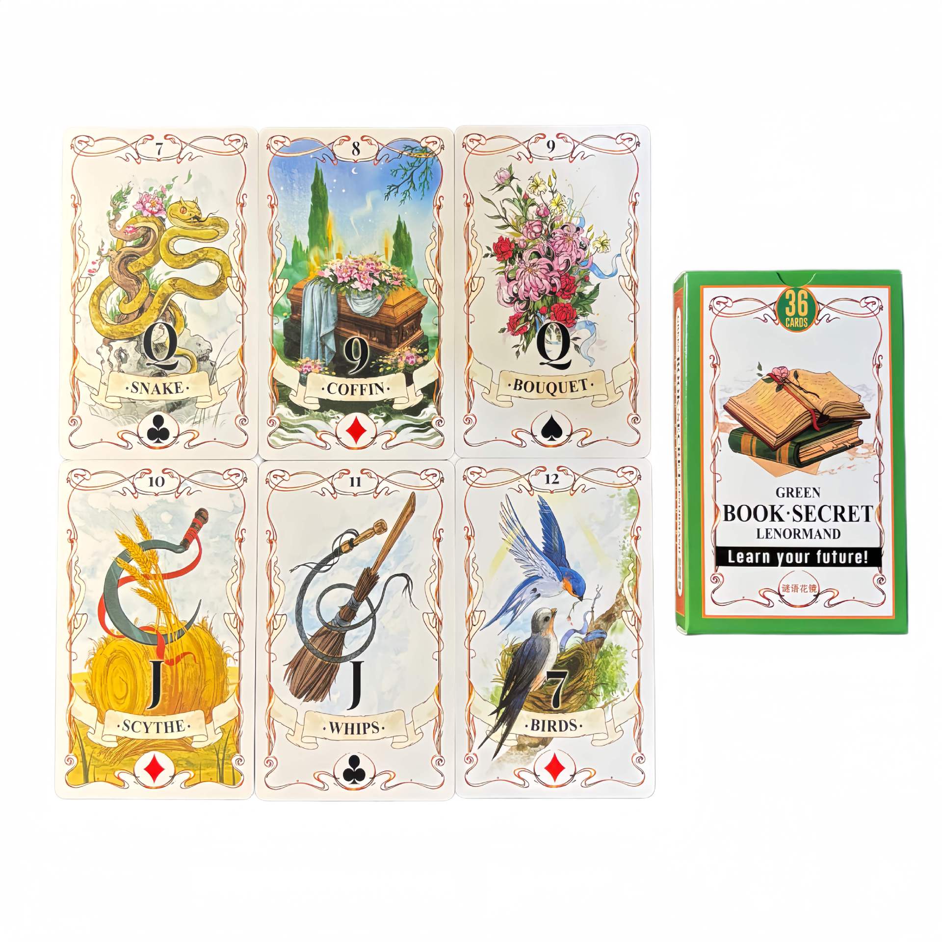 การ์ดพยากรณ์เลนอร์มานด์กรีนบุ๊ - Board Game Of Life บทวิจารณ์และราคา