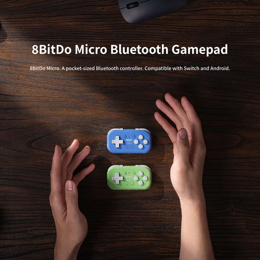 8BitDo Micro จอยเกมบลูทูธขนาดพ - Board Game Android บทวิจารณ์และราคา