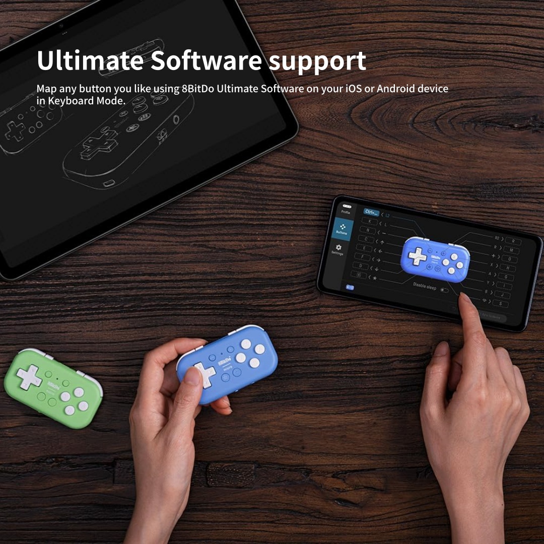 8BitDo Micro จอยเกมบลูทูธขนาดพ - Board Game Android บทวิจารณ์และราคา